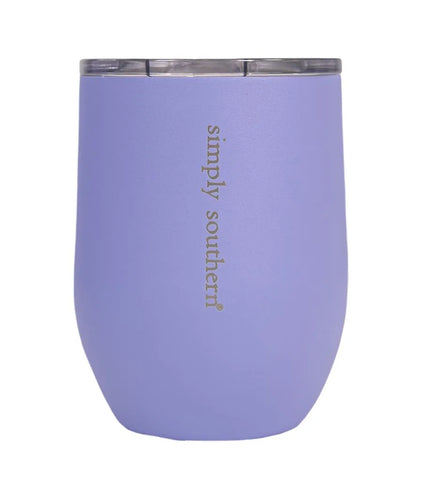 Simply Southern® Stainless Wine Tumbler - Lilac