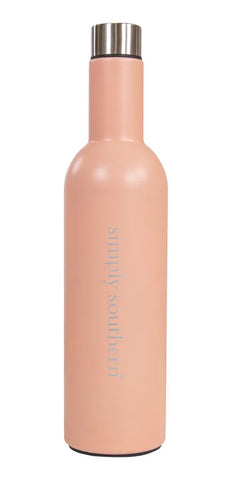 Simply Southern® Stainless 25oz Tumbler: Peach