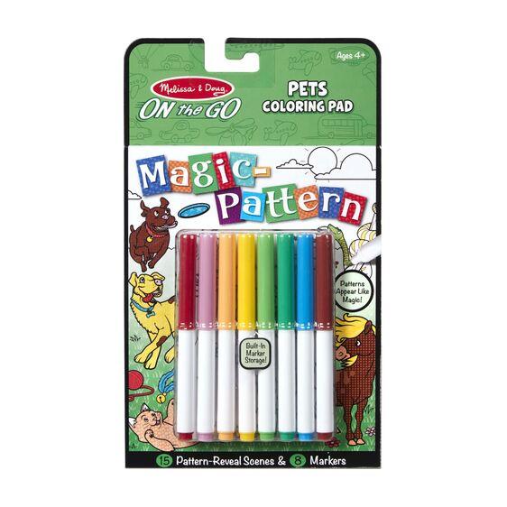 On-the-Go Magic Pattern Pets Coloring Pad Melissa & Doug®