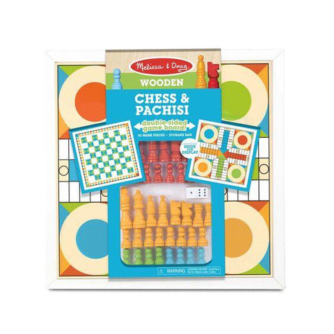 Wooden Chess & Pachisi Melissa & Doug®