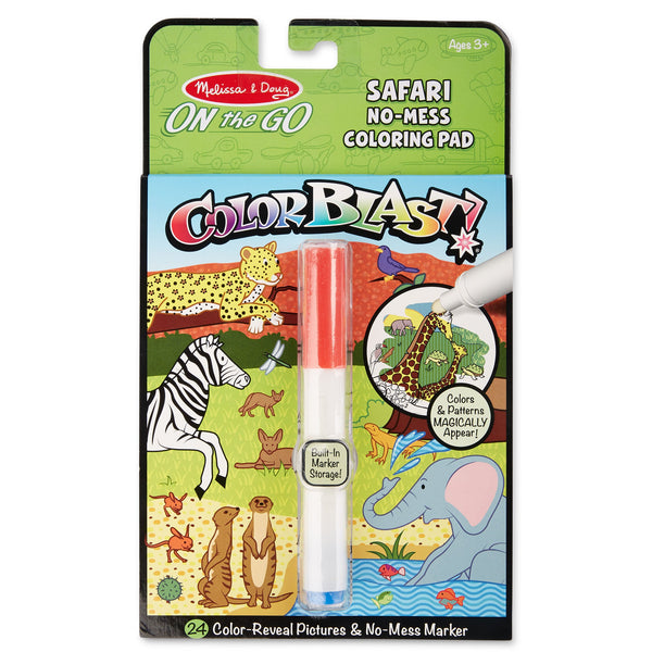 On-the-Go ColorBlast Safari Coloring Pad Melissa & Doug®