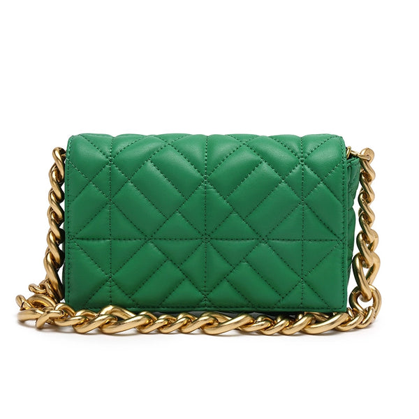 Green Rhombus Handbag