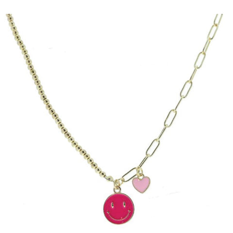 Giggle Necklace: Smile Heart