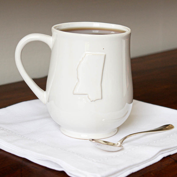 Mississippi Embossed Coffee Mug