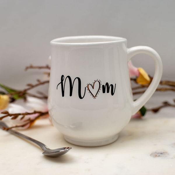 Mom Heart Coffee Mug