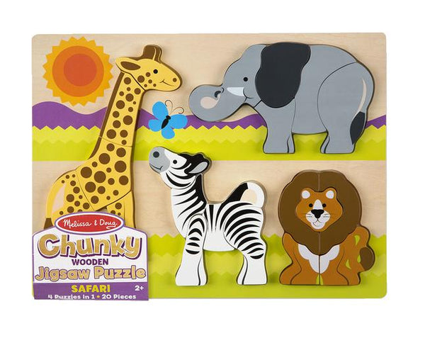 Safari Chunky Jigsaw Puzzle Melissa & Doug®