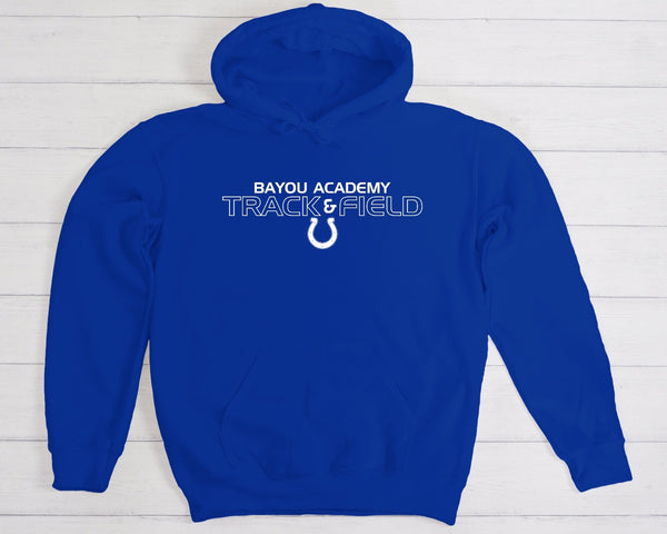 BA Track & Field Wordmark Hooded Sweatshirt