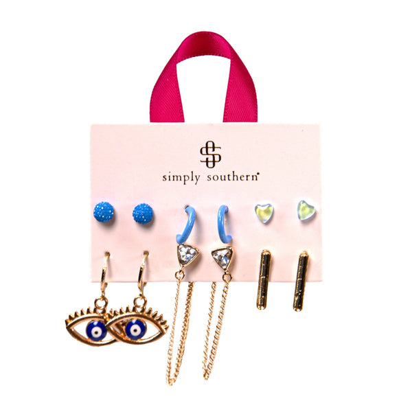 Simply Southern® Dangle Earring Sets: Eye