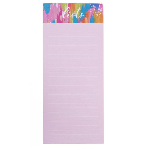 Brush Strokes Magnetic Notepad