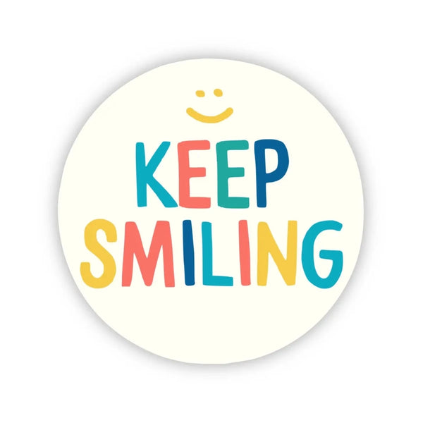 Keep Smiling Decal