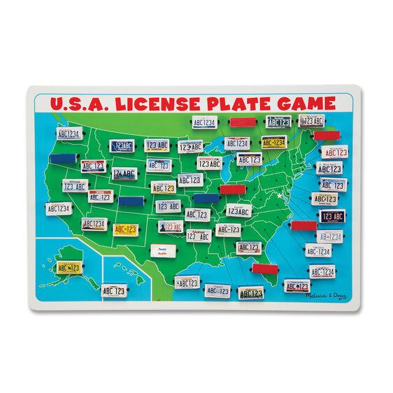 U.S.A. License Plate Game Melissa & Doug®