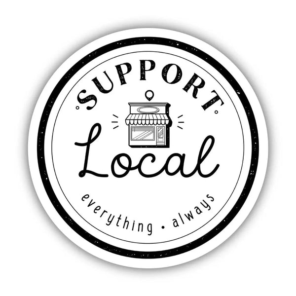 Support Local Decal – Heidisonline