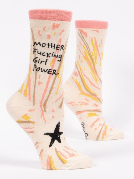 Mother F-ing Girl Power Crew Socks