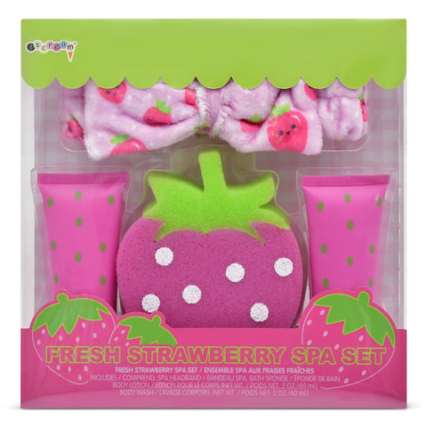 Fresh Strawberry Spa Set