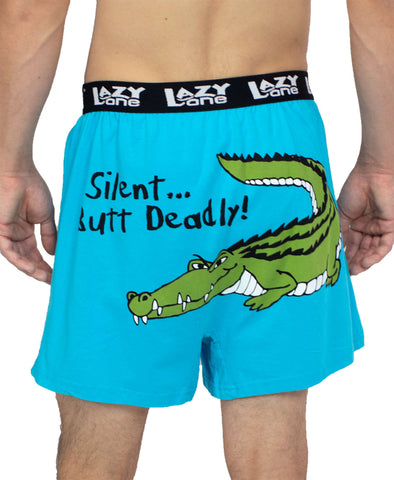 LazyOne® Silent Crocodile Boxer