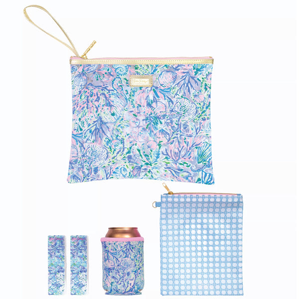Lilly Pulitzer Beach Day Pouch: Soleil It On Me