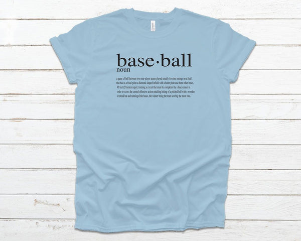 baseball definition tee