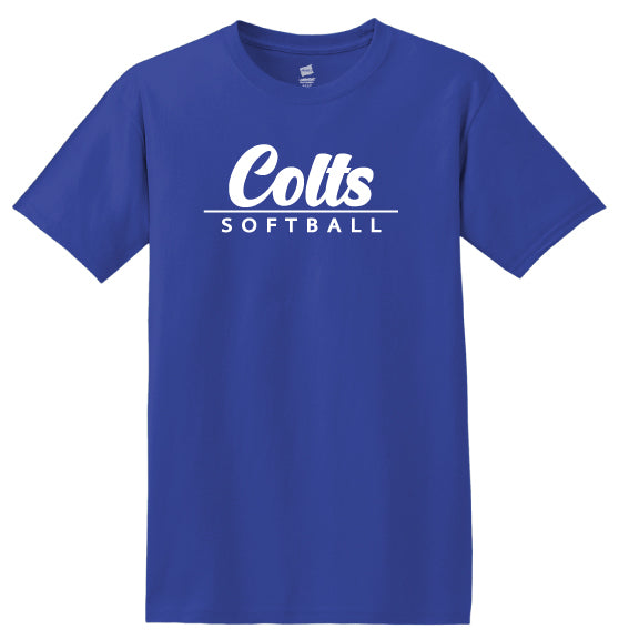 Colts Softball Script Cotton Shirt