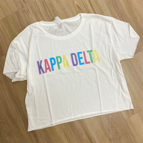 Kappa Delta Festival Cali Cropped T-Shirt