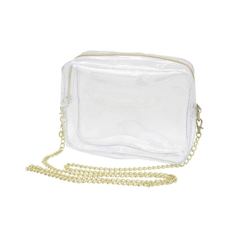 Clear Camera Crossbody Bag