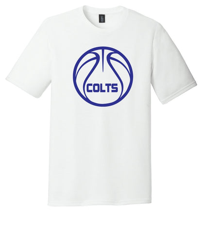 Colts Basketball Outline Tee