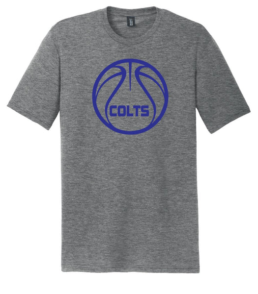 Colts Basketball Outline Tee