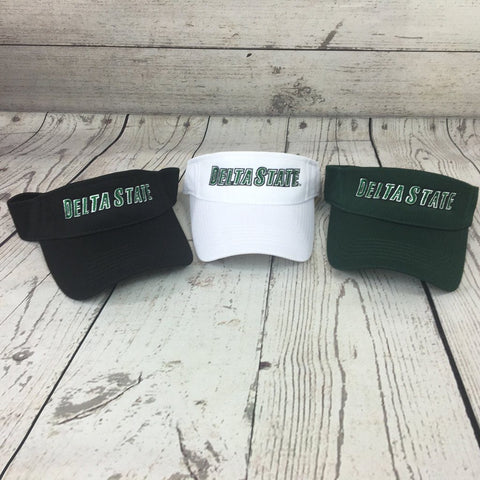 Delta State Wordmark Visors - Heidisonline