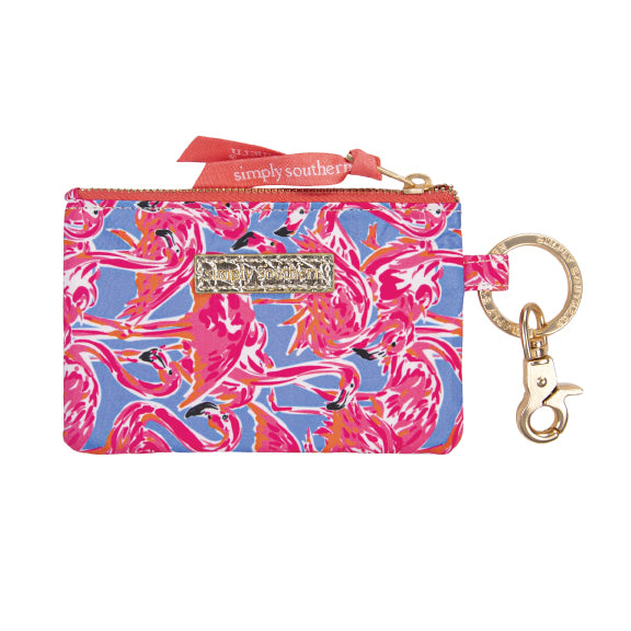 Simply Southern® ID Coin Wallet - Flamingo
