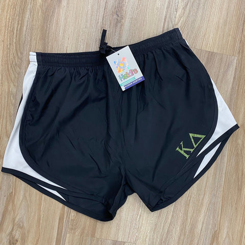 Kappa Delta Glitter Running Shorts