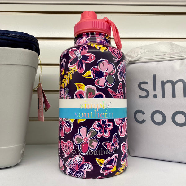 Simply Southern® 64oz Stainless Water Bottle - Butterfly