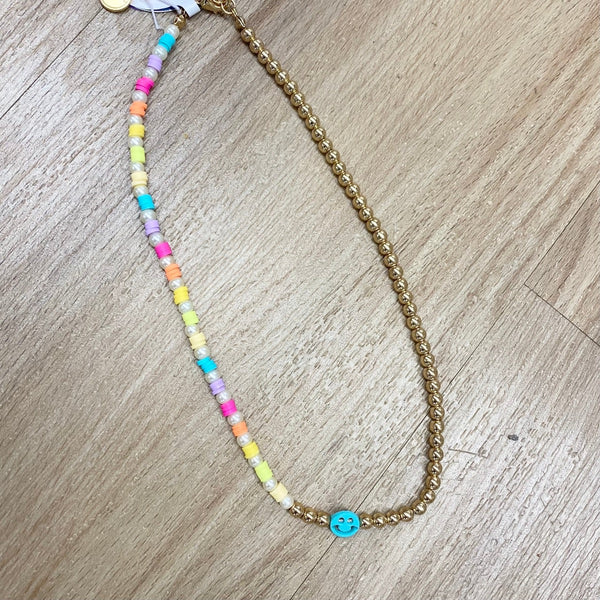 Giggle Necklace: Rainbow Bead