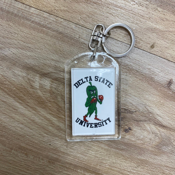 Delta State® Okra Keychain – Heidisonline