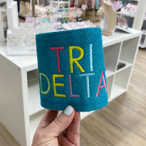 Tri Delta Colors Can Wrap