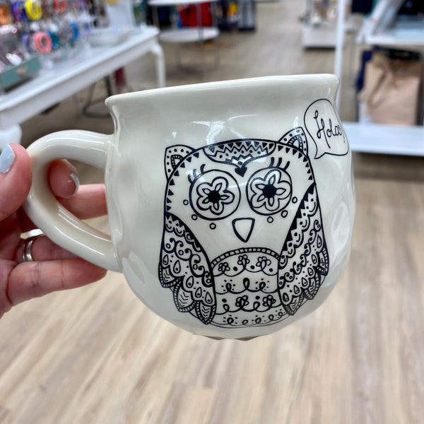 Owl Dent Mug
