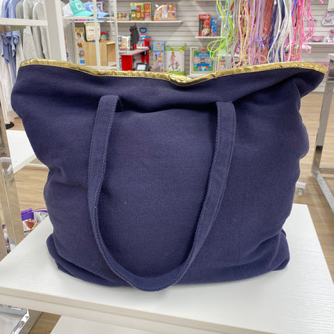 Navy Total Tote