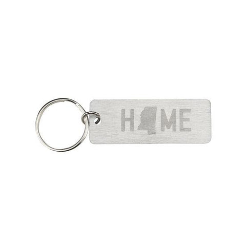 Mississippi Metal Keychain