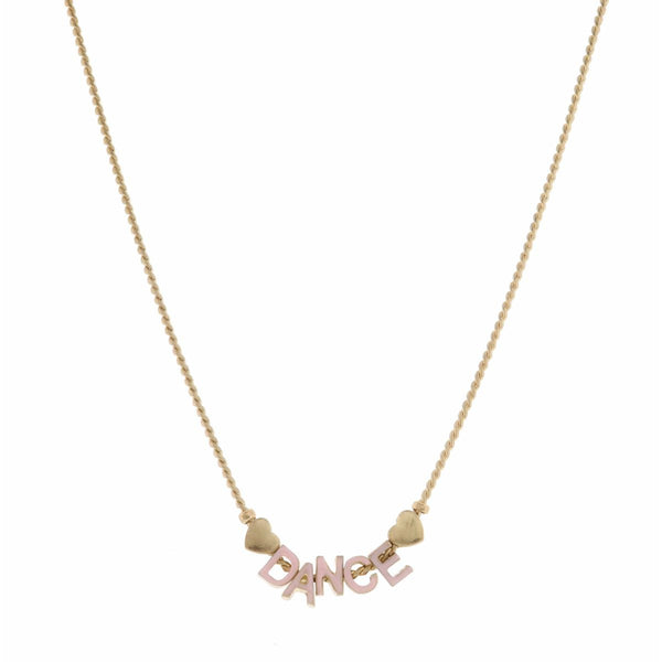 Pink Dance Necklace