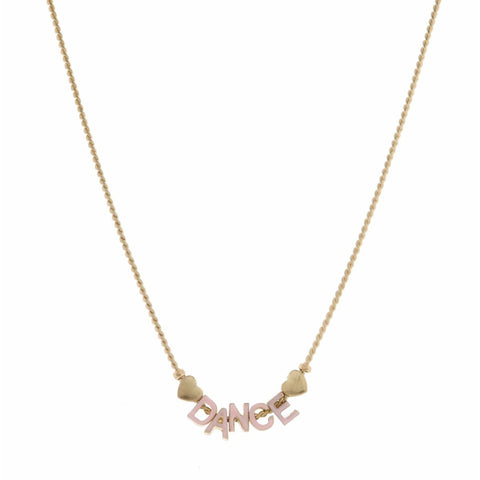 Pink Dance Necklace