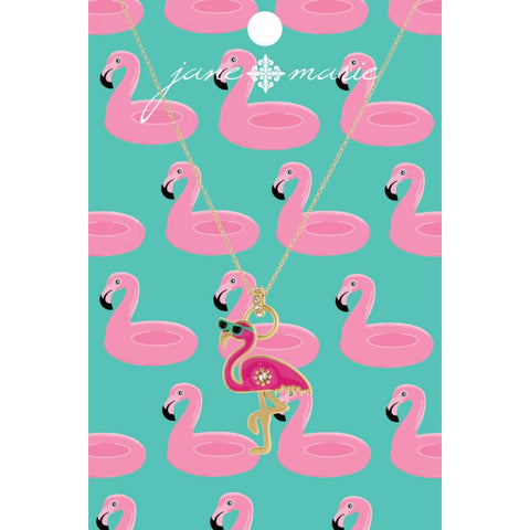 Flamingo Glasses Necklace