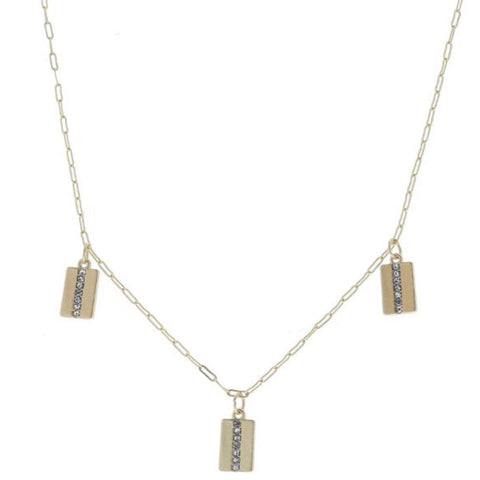 Deborah Necklace: Multi Rectangle