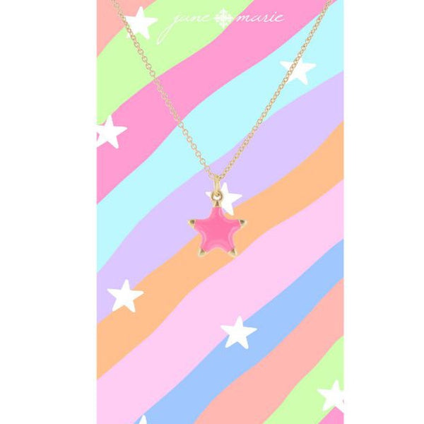 Scout Necklace: Pink Star