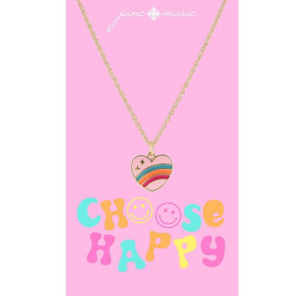 Scout Necklace: Pink Heart