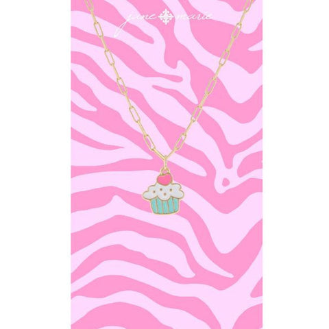 Scout Necklace: Cupcake