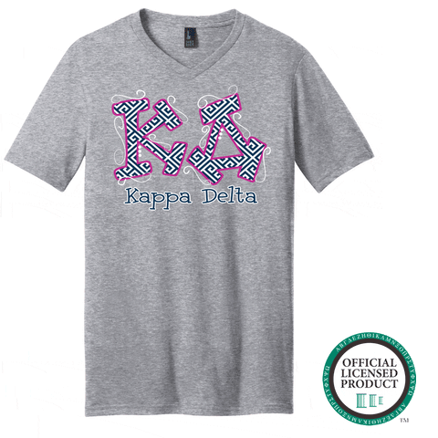 Kappa Delta Greek Key Tee - Heidisonline