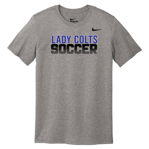 Lady Colts Nike Legends Tee - Grey