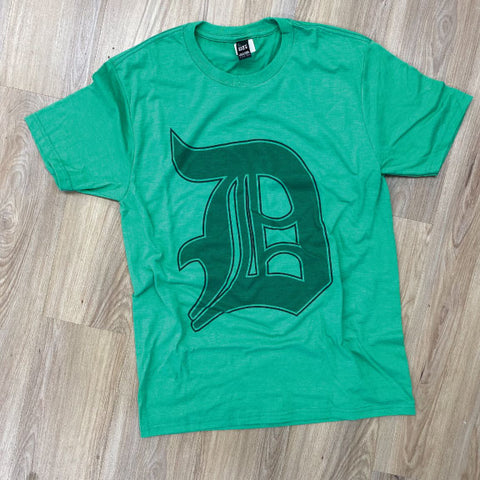 DSU Old English D Tee - Green