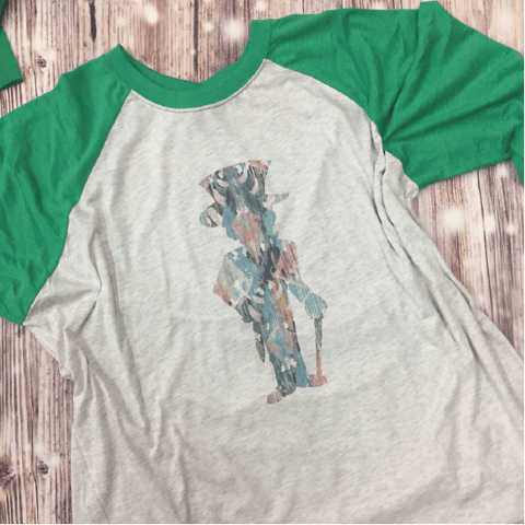 Watercolor Statesmen Raglan - Heidisonline