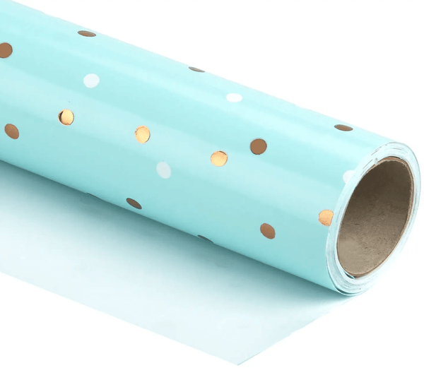 Metallic Dot Wrapping Paper Bundle