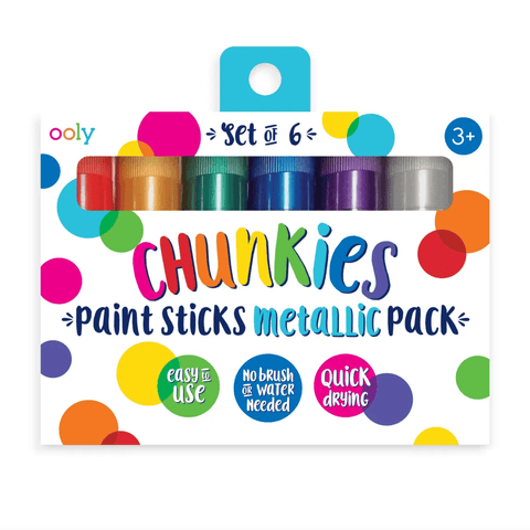 OOLY® Chunkies Paint Sticks: Metallic
