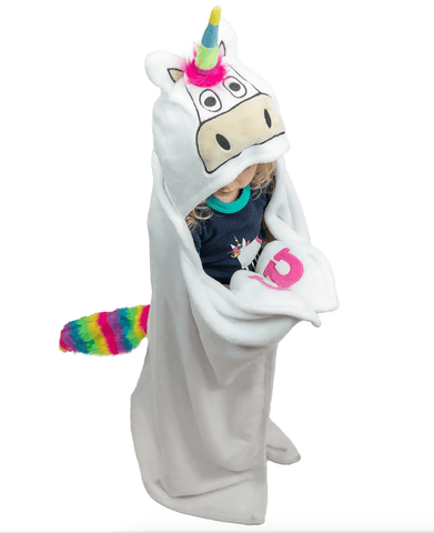 Unicorn Kids Critter Blanket